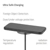 Club 3d cac-3027 qi2 25w draadloze oplader (zwart, qi-gecertificeerd, magsafe-compatibel, magnetisch pad)