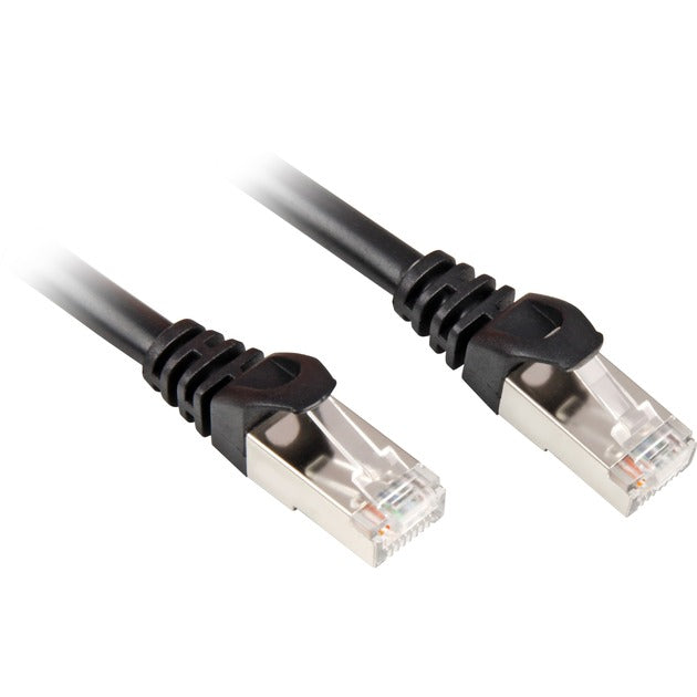 Sharkoon cat.6 netwerkkabel (zwart, 3 meter, sftp, rj-45)