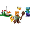 Lego minecraft 30732 alex en de strijd bij het kampvuur