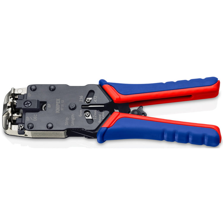 Knipex 975112 krimptang voor westernstekkers - 200mm
