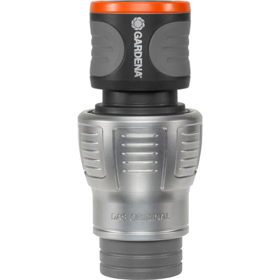 Gardena premium slangstuk 19 mm (3 4 ) (grijs zilver, 18256-20)