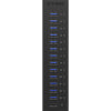 Icy box ib-ac6113 usb-hub (zwart, 13x usb 3.0, 1x usb oplaadpoort)