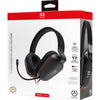 Powera bedrade stereoheadset voor nintendo switch 2 over-ear gaming headset (zwart rood, nintendo switch 2, nintendo switch – oled model, nintendo switch, nintendo switch lite)