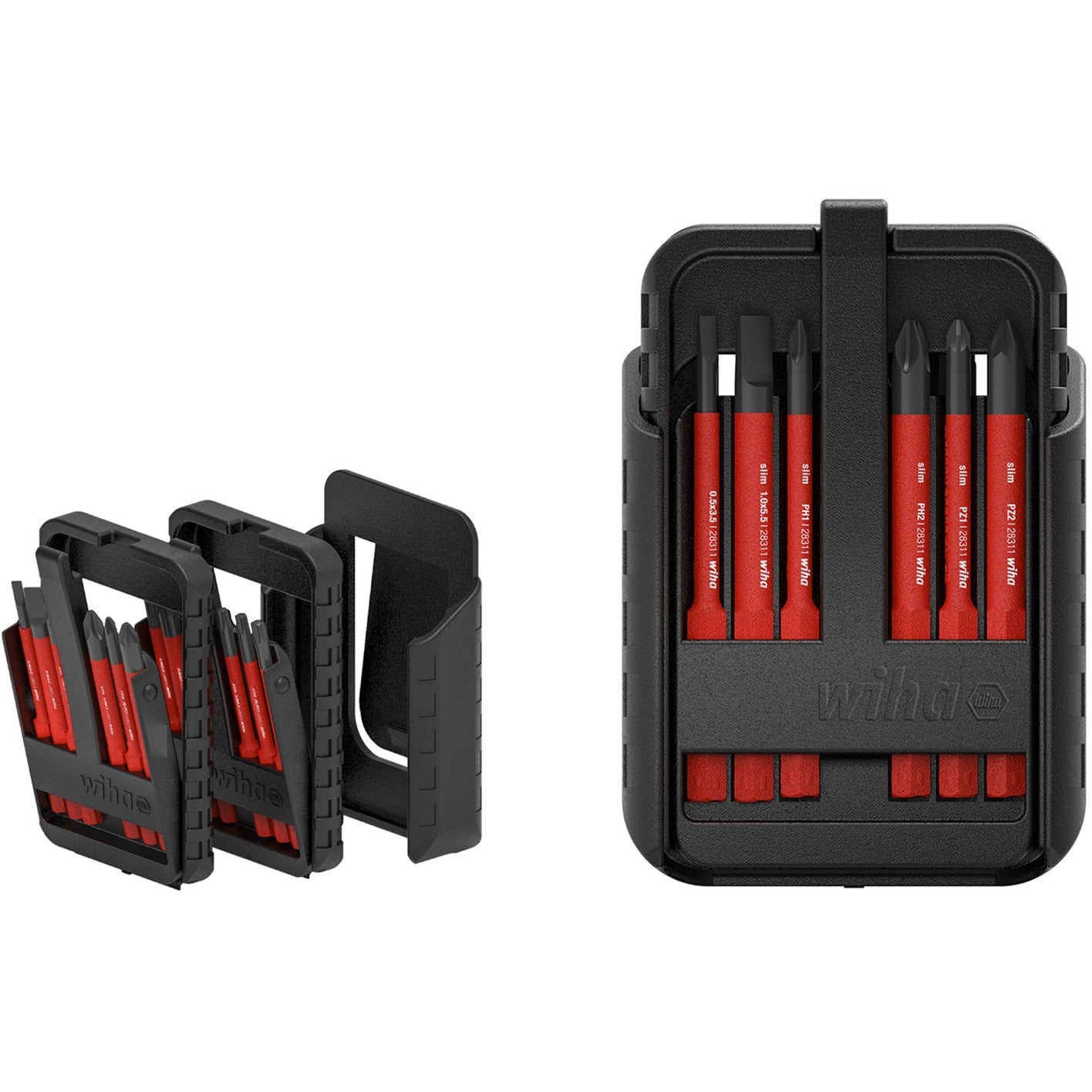 Wiha sb 2831b951 slimbit box bitset (rood)