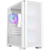 Montech air 100 argb mini tower behuizing (wit | 3x usb-a | tempered glass) - afbeelding 1
