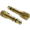 Delock stereokabel 3,5 mm 3 pin-stekker > 3,5 mm 3 pin-stekker (zwart, 0,5 meter)