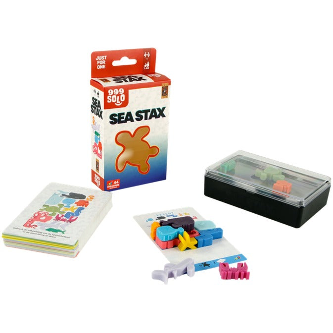 999games 999 games sea stax denkspel (nederlands, 1 speler, vanaf 7 jaar, 44 opdrachten)