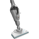 Black+decker bhsm168d 1600w steam-mop met deltavoet en 8 accessoires stoomreiniger (zilver wit) - afbeelding 4