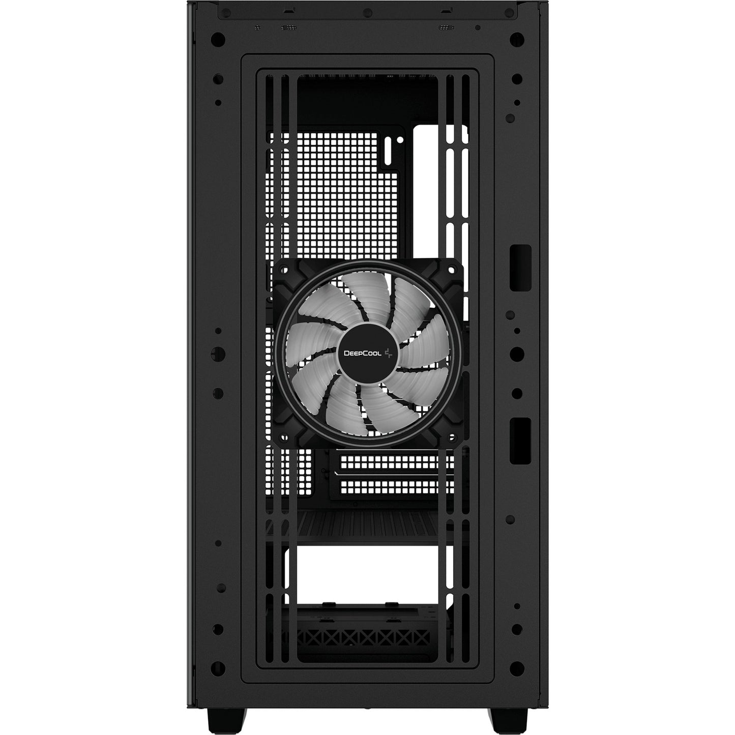 Deepcool cyclops midi tower behuizing (zwart | 1x usb-a | 1x usb-c | window)