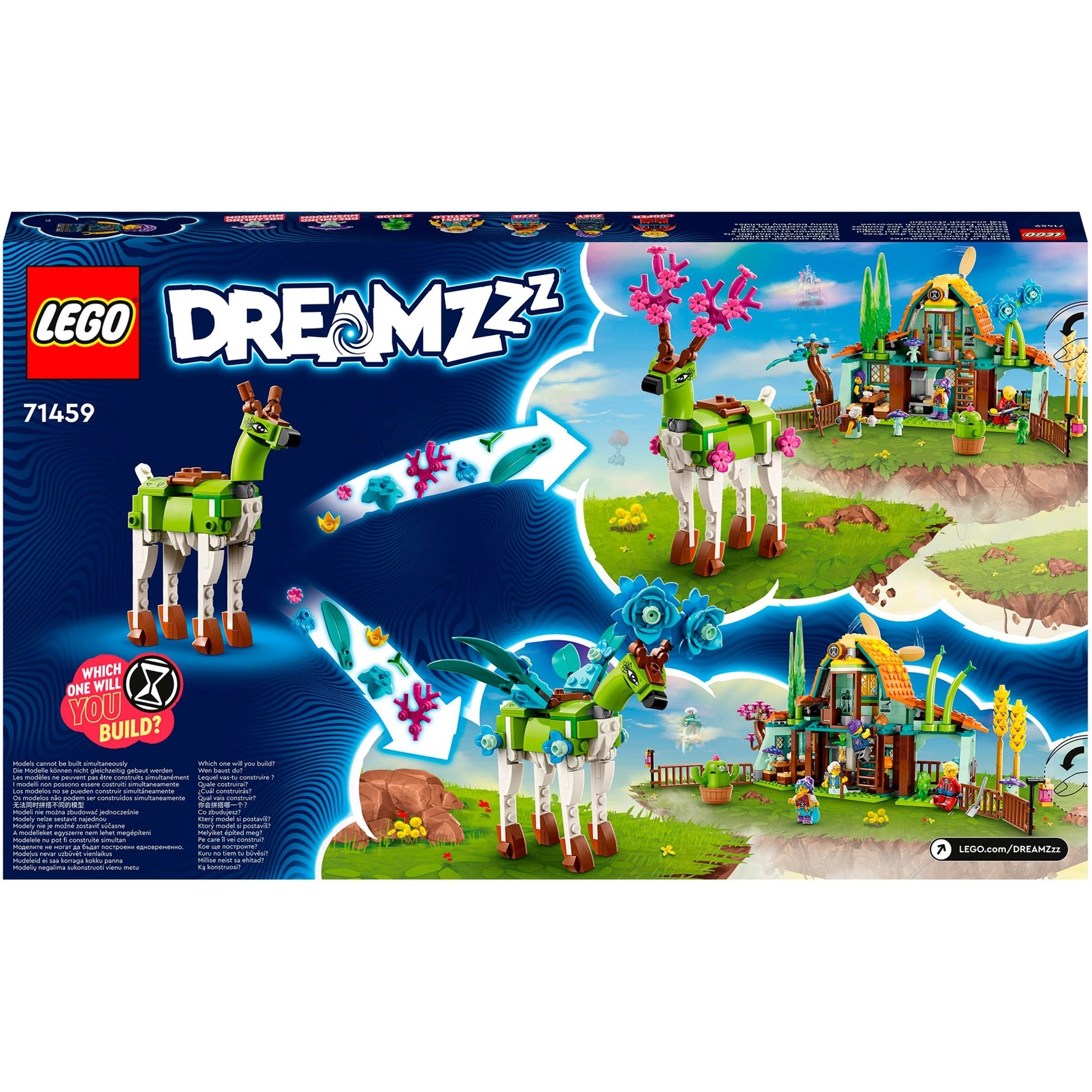 Lego dreamzzz - stal met droomwezen constructiespeelgoed (71459)