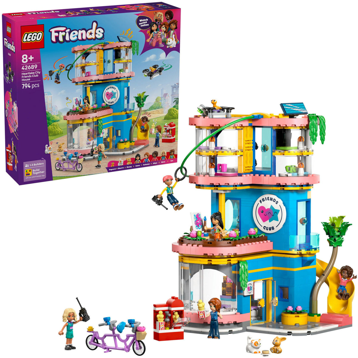 Lego friends 42689 hlc clubhuis