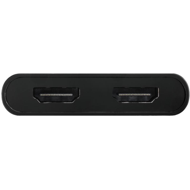 Club 3d usb-c naar usb-a adapter naar 2x hdmi splitter (zwart, displaylink)