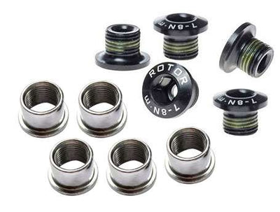 Rotor chainring screws road