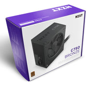 Nzxt c750 bronze modulaire 750 watt voeding (zwart, 1x 12v-2x6, 4x pcie) - afbeelding 6