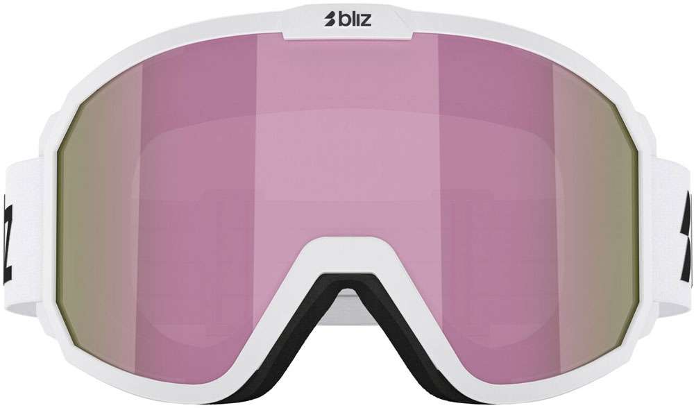Bliz rave brown w pink multi - ski goggle