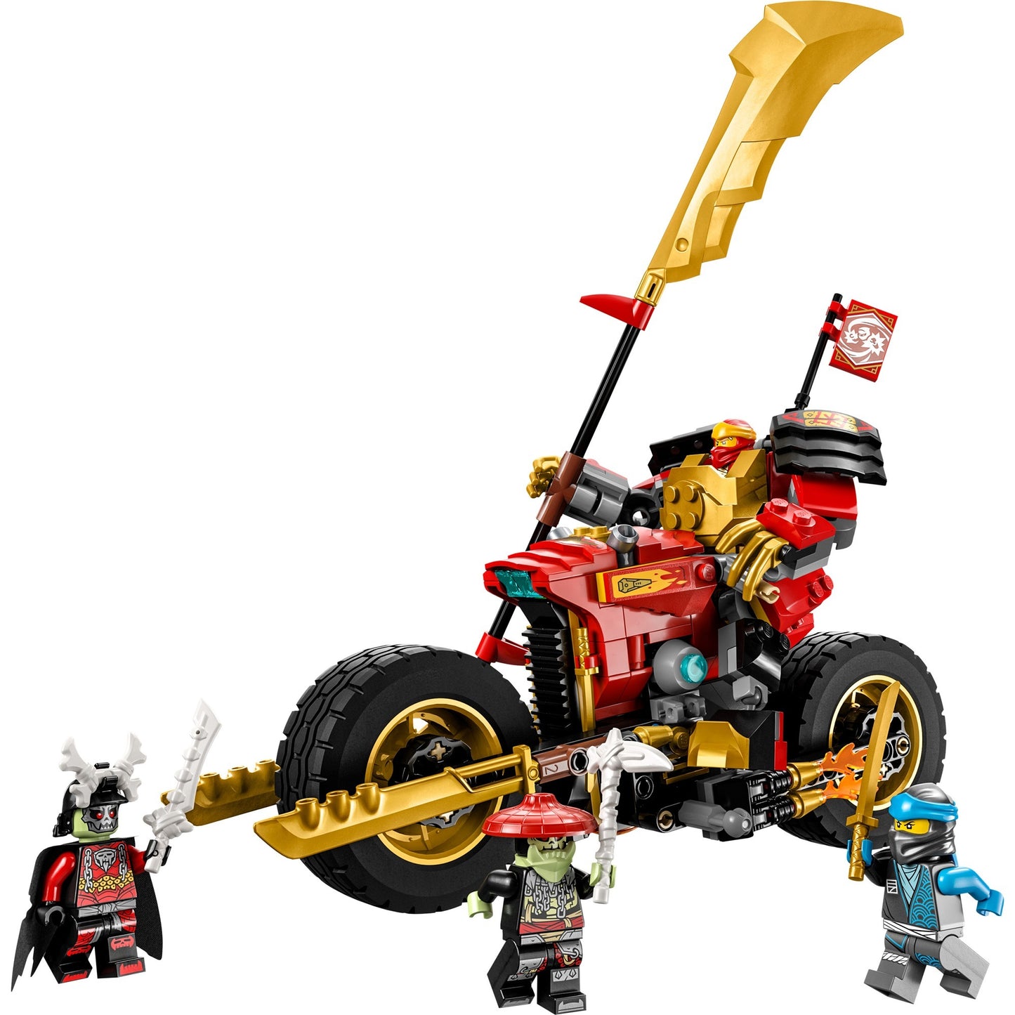 Lego ninjago - kai’s mech rider evo constructiespeelgoed (71783)