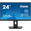 Iiyama prolite xub2492qsu-b1 23.8 monitor (zwart (mat), hdmi, displayport, 3x usb-a, usb-c)