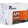 Inter-tech argus aps-720 720 watt voeding (zwart, 2x pcie)