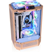 Thermaltake the tower 300 - peach fuzz mini tower behuizing (perzik | 3x usb-a | tempered glass) - afbeelding 15