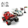 Lego sonic the hedgehog 77118 silvers auto vs. knuckles' monstertruck