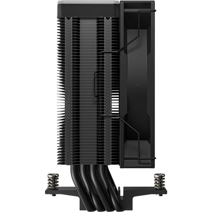 Deepcool ag400 argb v2 cpu-koeler (zwart)