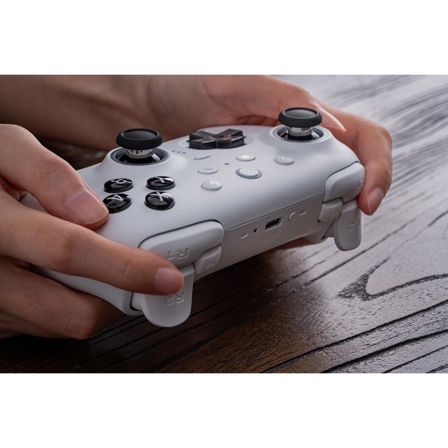 8bitdo ultimate 2 bluetooth controller (zwart, pc, switch 2, bluetooth usb-c 2.4 ghz)
