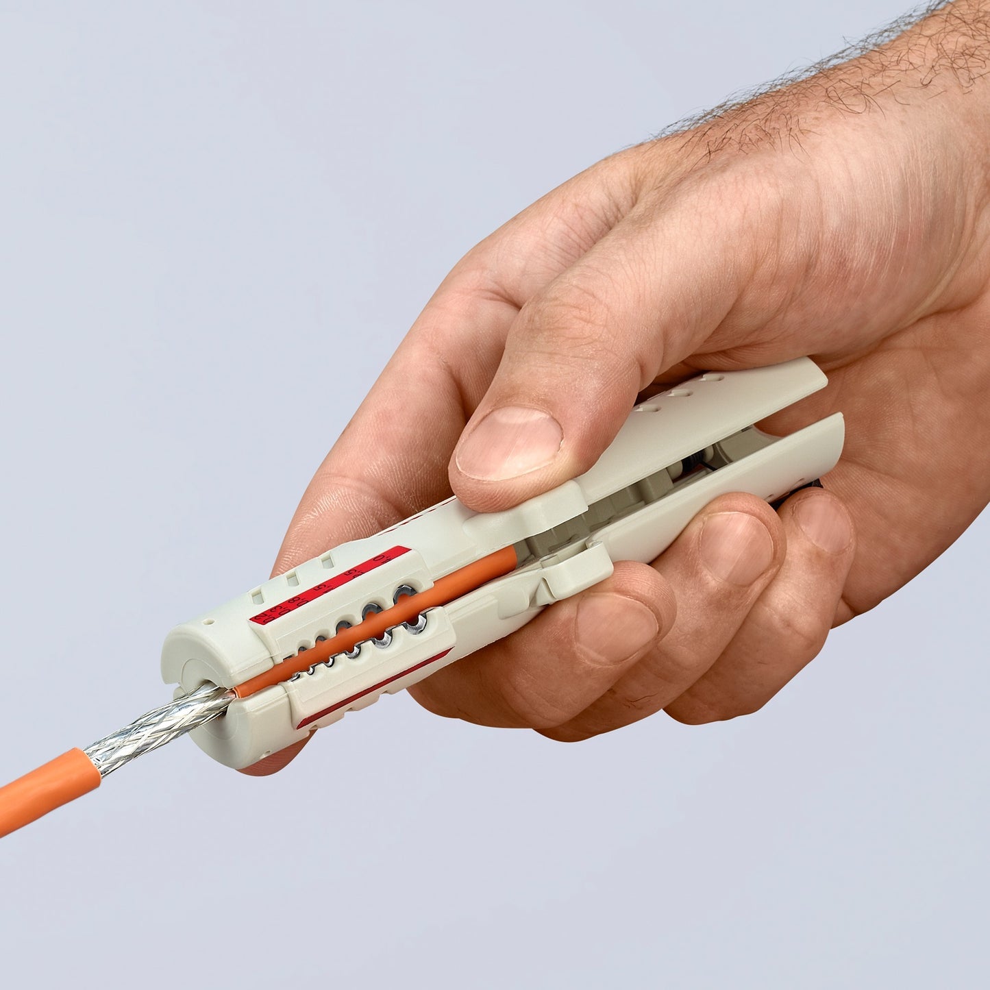 Knipex kabelstripper 1665125sb kabelstrip- ontmantelingsgereedschap