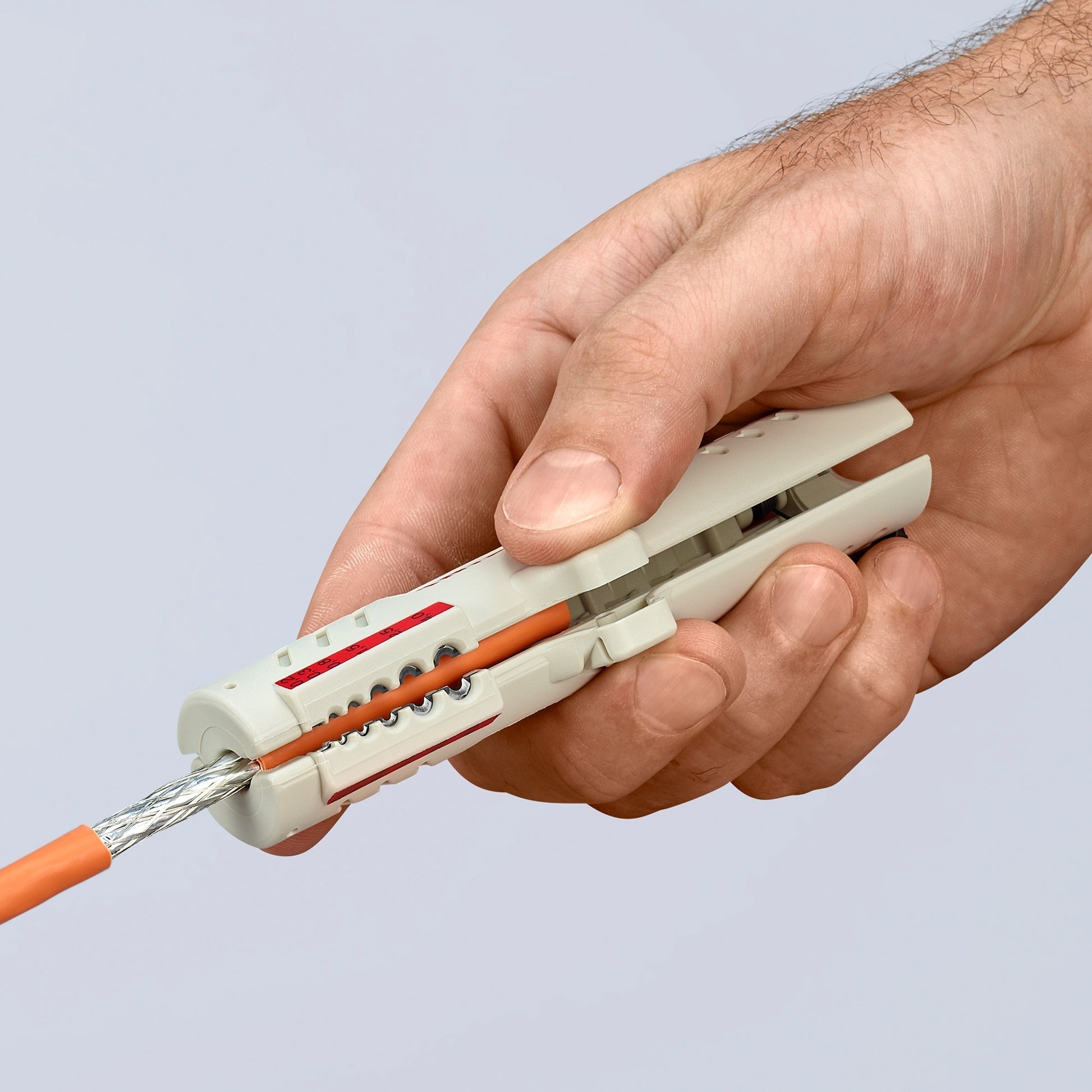 Knipex kabelstripper 1665125sb kabelstrip- ontmantelingsgereedschap