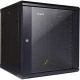 Inter-tech wandbehuizing sma-6612 server rack (zwart) - afbeelding 1