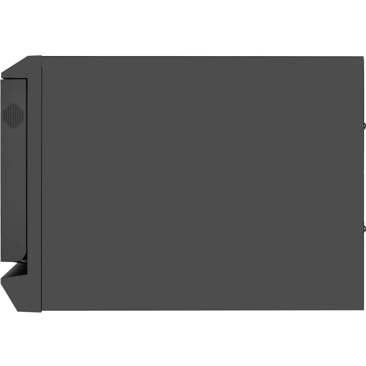 Silverstone cs381b v1.1 rack behuizing (zwart | 2x usb-a 3.2 (5 gbit s) | 2x audio)