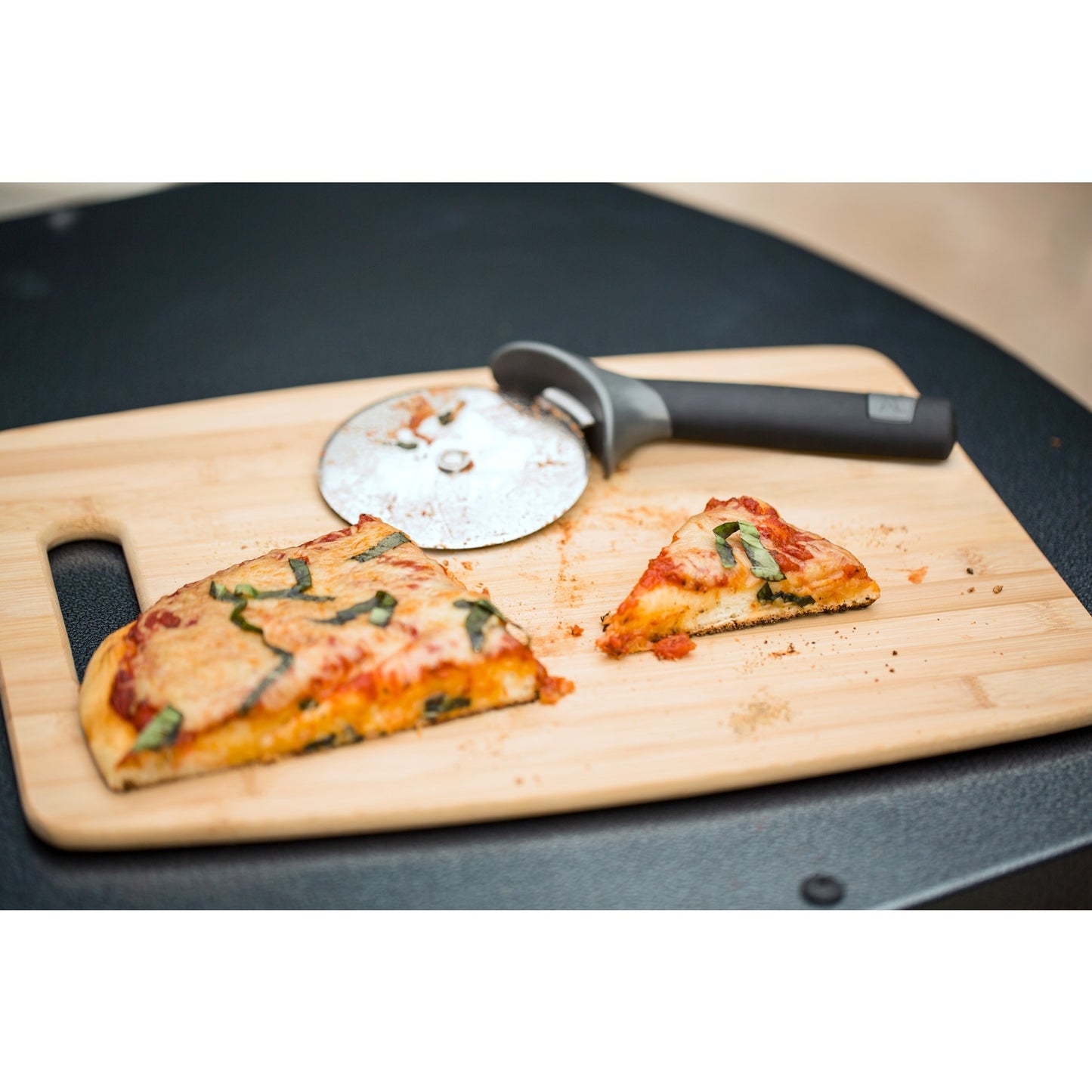 Weber pizzasnijder mes (roestvrij staal zwart)