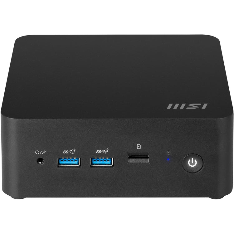 Msi cubi nuc 1mg-001eu mini-pc (zwart | core 7 150u | intel graphics | 16 gb | 1 tb ssd | epeat silver registered)