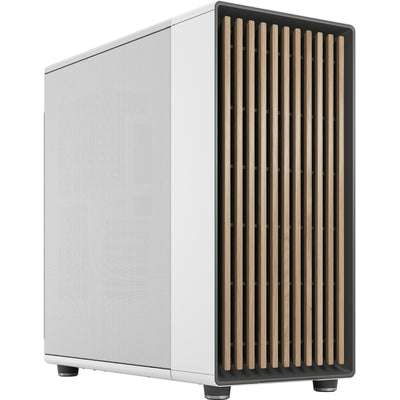 Fractal design north xl midi tower behuizing (wit houtkleur | 2x usb-a | 1x usb-c)