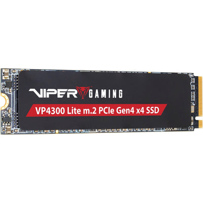 Patriot vp4300 lite 1 tb ssd (zwart, pcie 4.0 x4, nvme 2.0, m.2 2280)