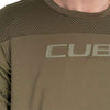 Cube round neck pro tm - mtb long sleeve jersey