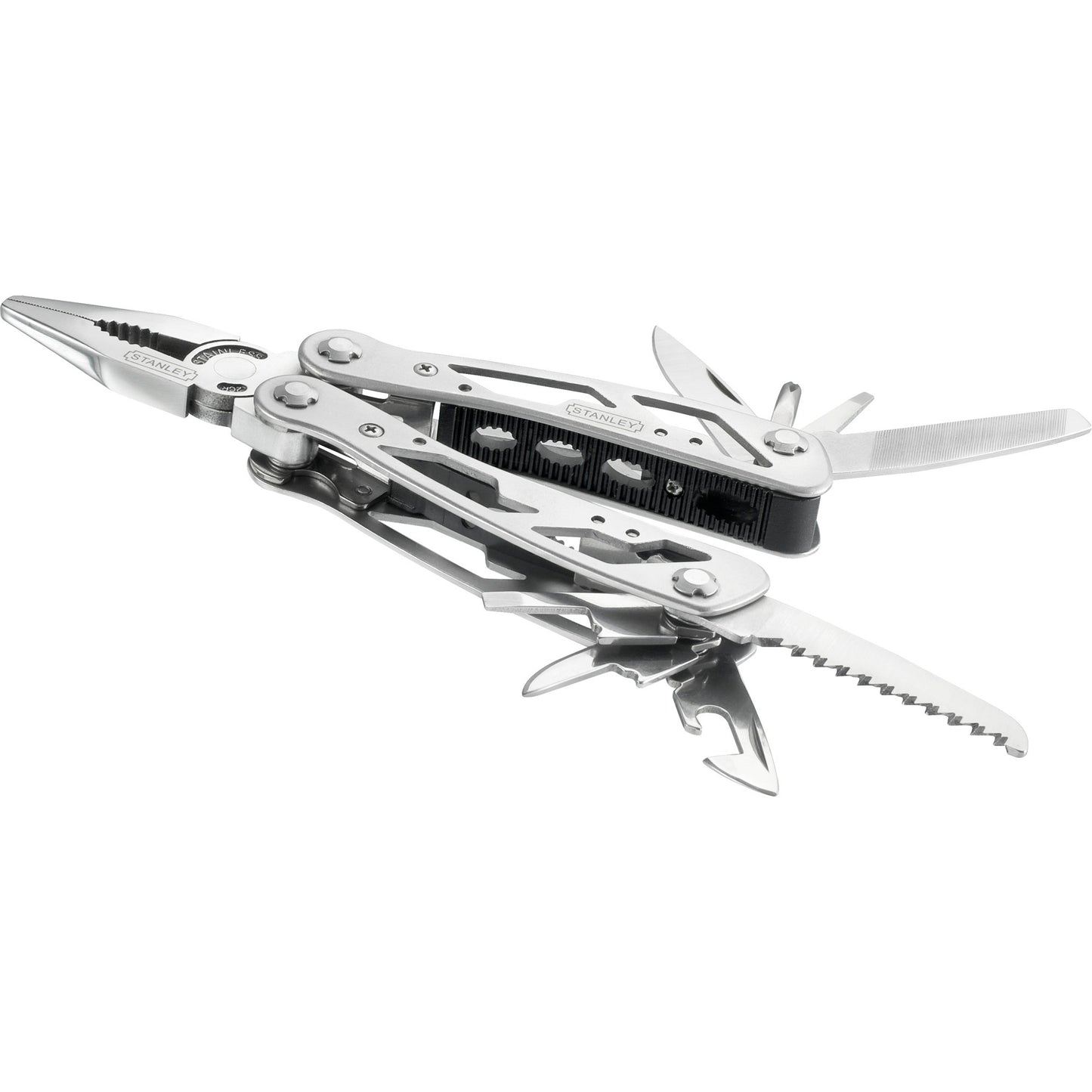 Stanley multitool 12 in 1 multifunctioneel gereedschap (roestvrij staal)