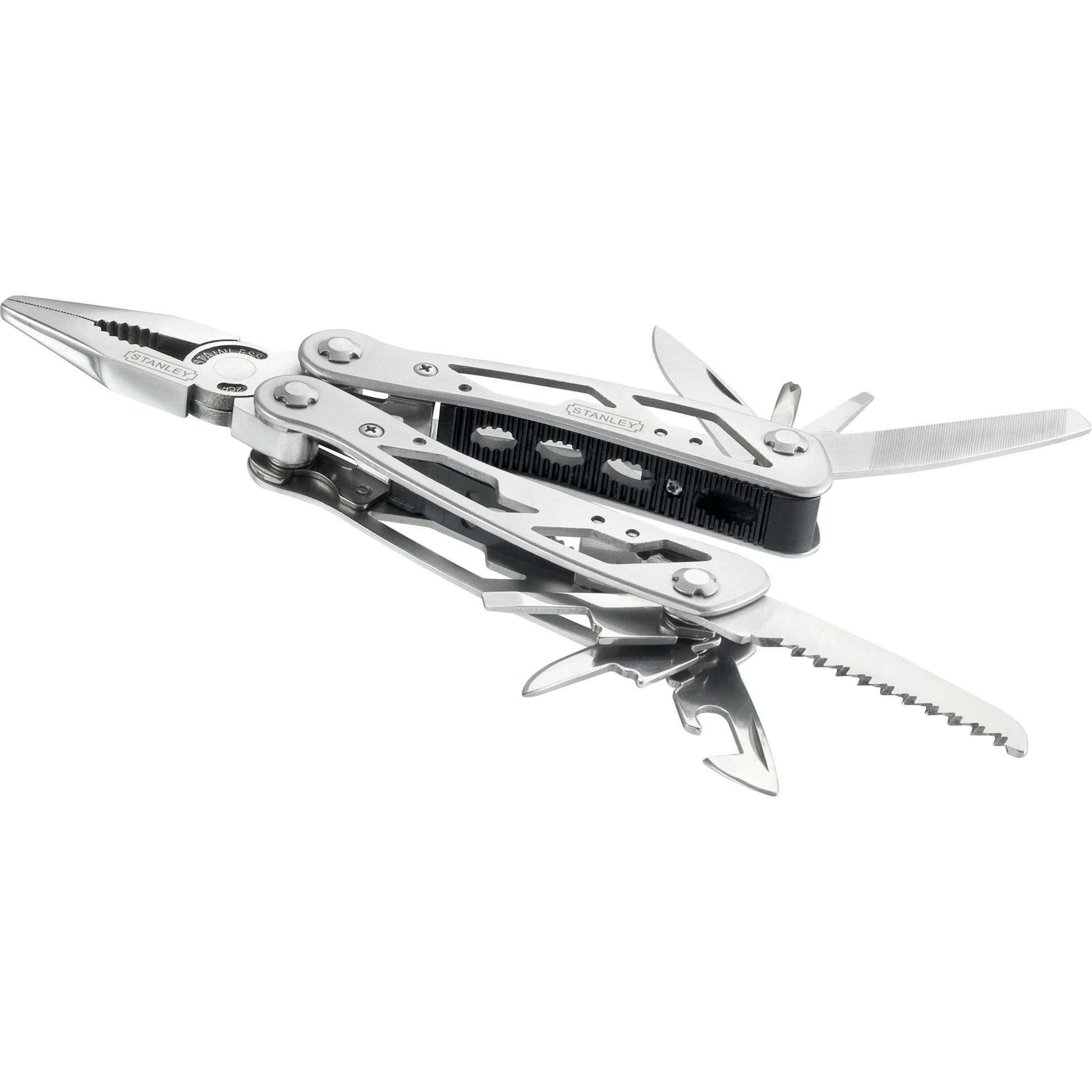 Stanley multitool 12 in 1 multifunctioneel gereedschap (roestvrij staal)