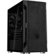 Silverstone sst-fah1mb-g midi tower behuizing (zwart | 3x usb-a | tempered glass)