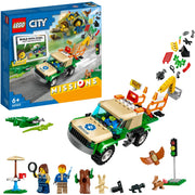 Lego city - wilde dieren reddingsmissies constructiespeelgoed (60353) - afbeelding 1