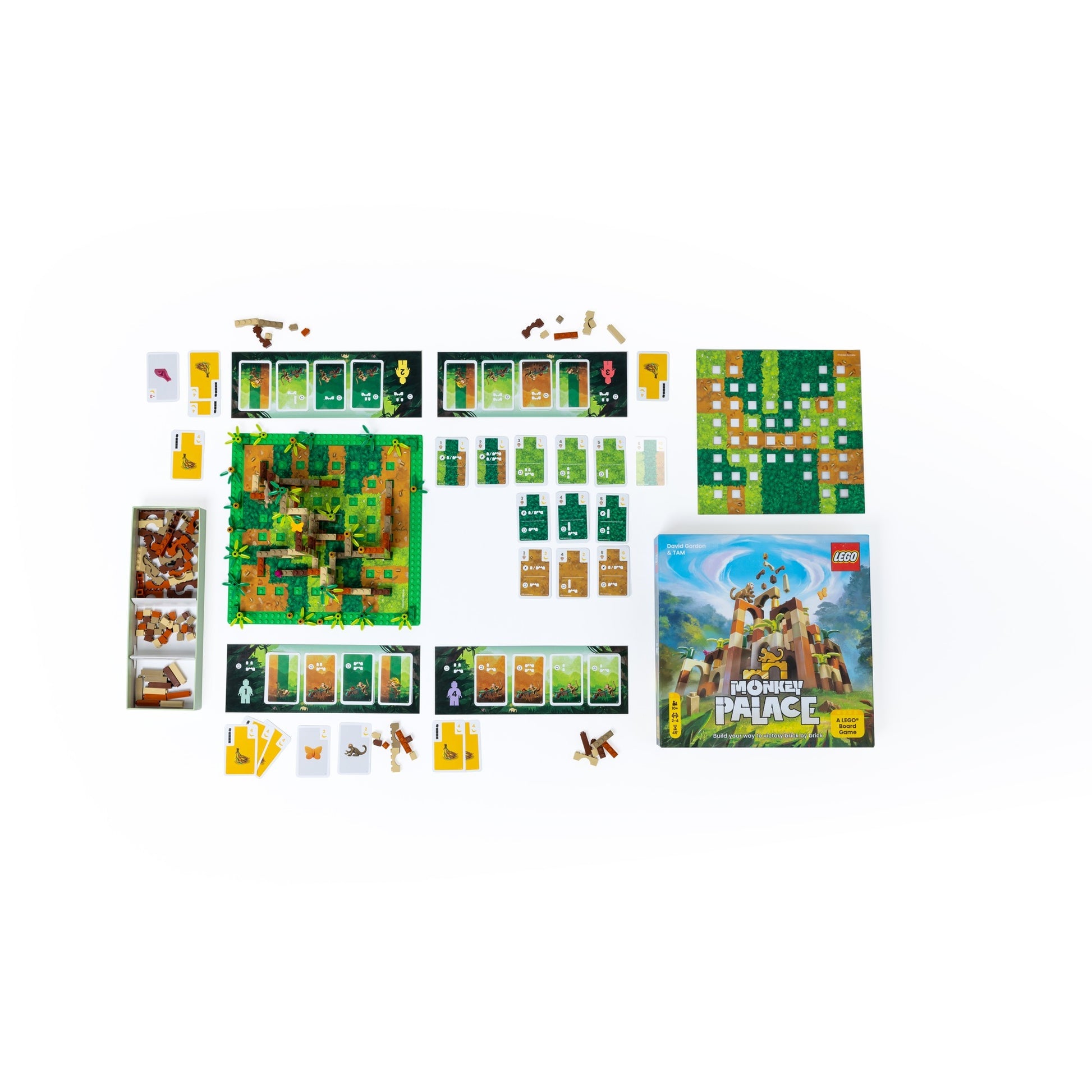 Asmodee lego® monkey palace bordspel (frans nederlands, 2 - 4 spelers, 45 minuten, vanaf 10 jaar)