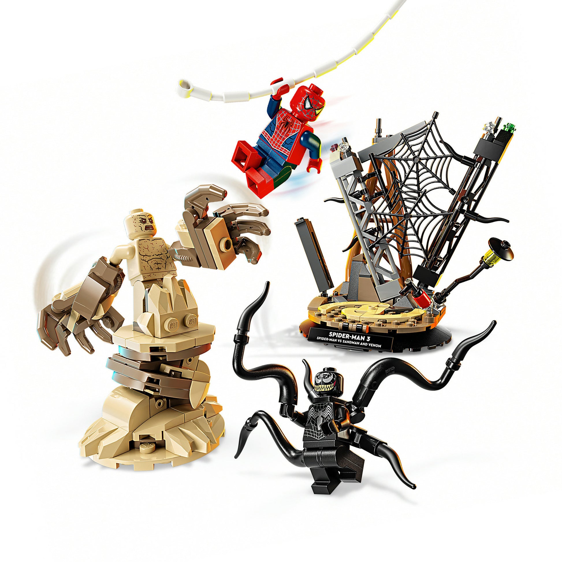 Lego super heroes 76334 marvel ultieme strijd: spider-man vs. sandman