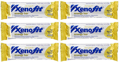 Xenofit energy bar banana 6x50g