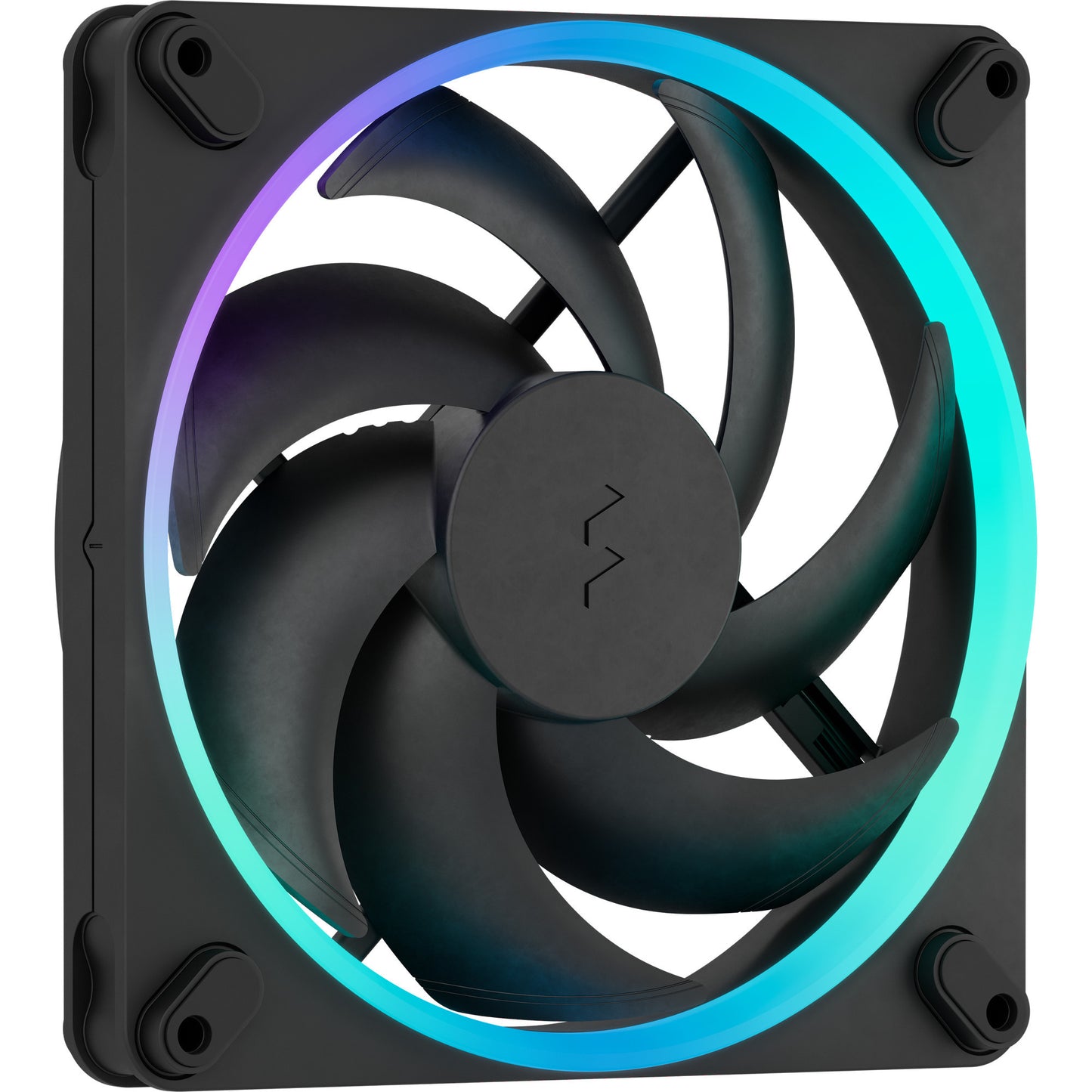Fractal design momentum 14 rgb case fans (zwart, 3 stuks, 140 x 140 x 25 mm, pwm)