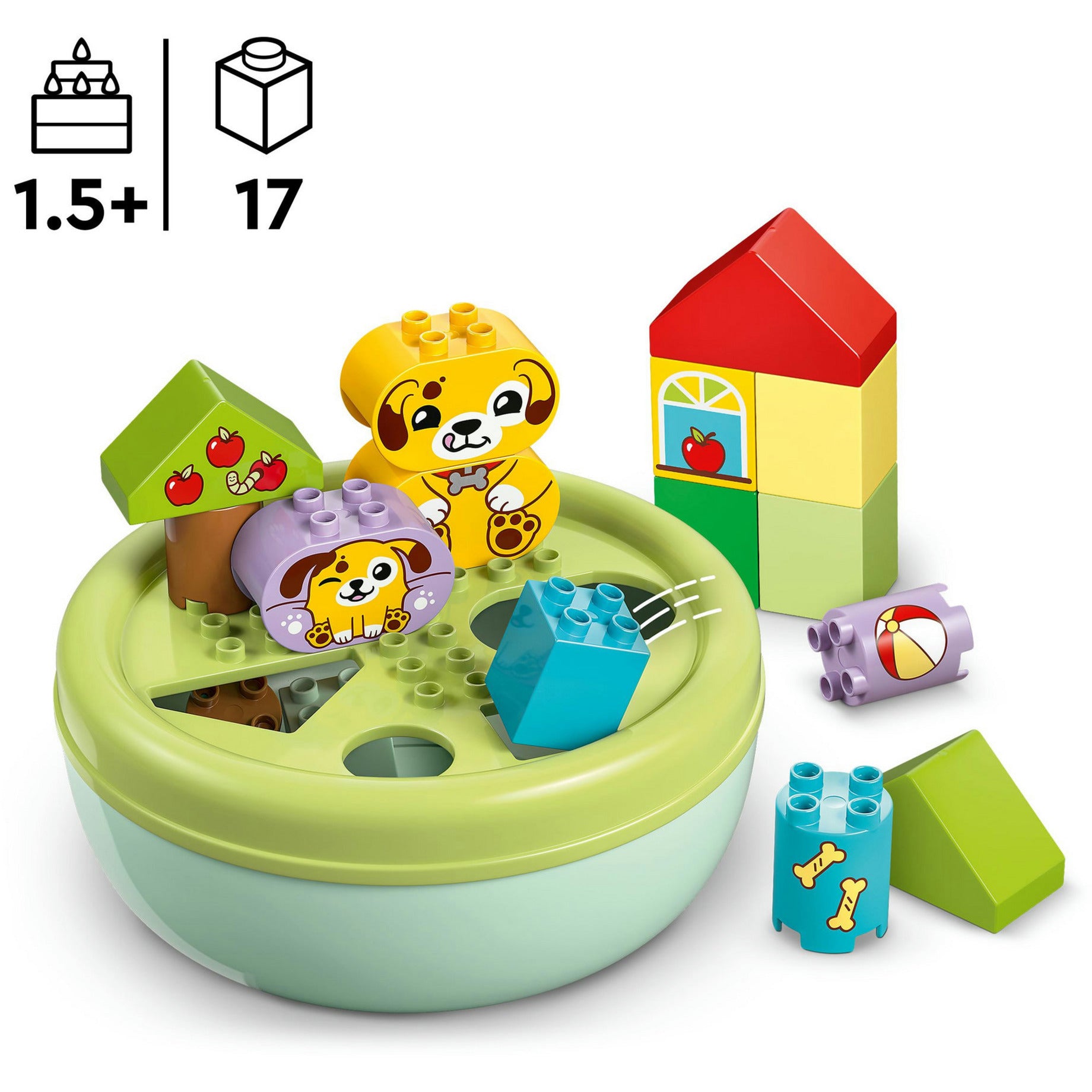 Lego ® duplo® mijn eerste vormenstoof: puppyhuis - 10441