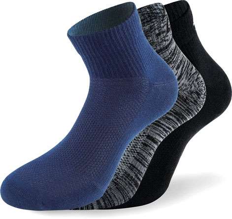Lenz performance quarter tech - running socks (3 pack)