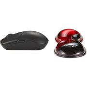 Kensington slim duo gel mouse trackball wrist rest polssteun (rood zwart) - afbeelding 4