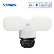 Reolink f850w trackflex floodlight wifi beveiligingscamera (wit, 4k, wifi) - afbeelding 4