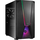 Silverstone sst-fav1mb-pro midi tower behuizing (zwart | 4x usb-a | rgb | window) - afbeelding 1