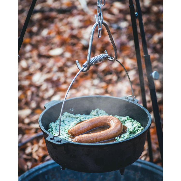 The windmill dutch oven 6 qt kookpan (zwart, ø 31.5 cm | 5.9 liter)