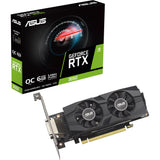 Asus geforce rtx 3050 lp brk oc edition 6gb gddr6 grafische kaart (1x displayport, 1x hdmi 2.1, 1x dvi-d) - afbeelding 1